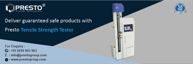 Deliver Guaranteed Safe Products with Tensile Strength Tester